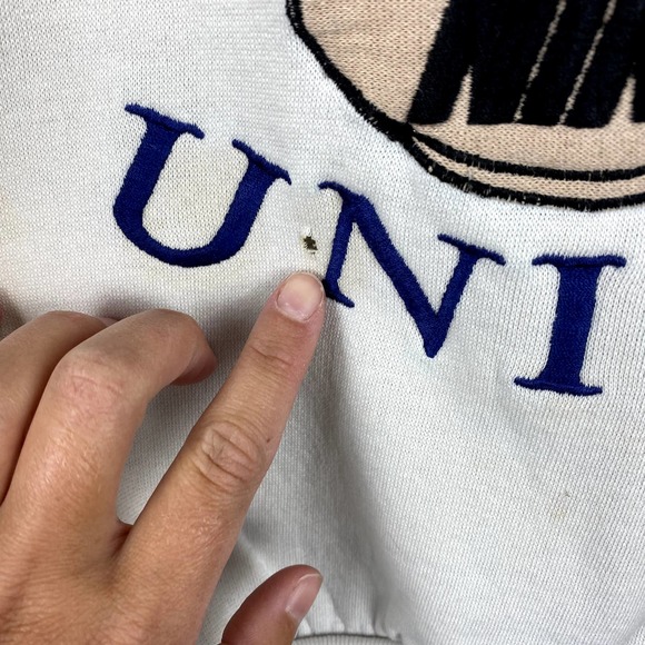 Vintage 80s 90s Nike Rugby Union Colorblock Crewneck Embroidered Size L - Picture 3 of 7